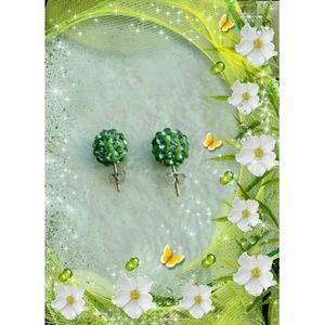 New Crystal Ball Earrings